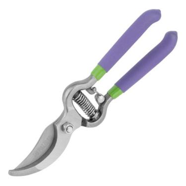 Imagem de Tesoura Poda Com Mola 20cm Aço Inox Cabo Borracha Palisad