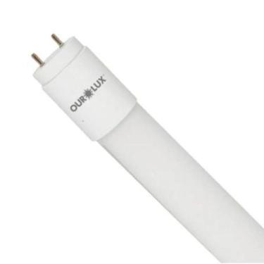 Imagem de Lâmpada Led Tubular 120cm 18w T8 1,2m Branco Frio - Ourolux, Bivolt