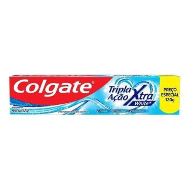 Imagem de Creme Dental Tripla Ação Xtra White 120g Colgate - Congratulations Sto