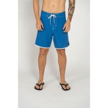 Imagem de Boardshort Quiksilver Everyday Original Scallop 18 Azul-Azul-44-Masculino