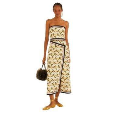 Imagem de Vestido Cropped Farm Rio Lenço Polina-Feminino