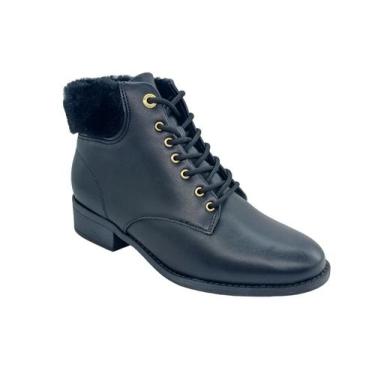 Imagem de Bota Feminina Coturno Palmilha Ultraconforto Modare 7057223, Preto, 38