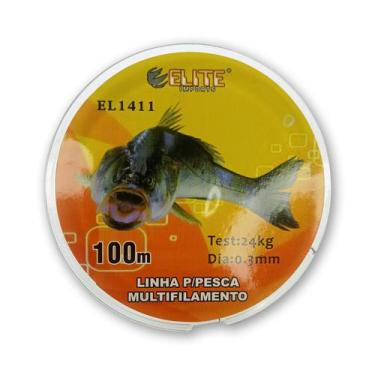 Imagem de Linha De Pesca Multifilamento 30Mm 100M 24KG - Elite