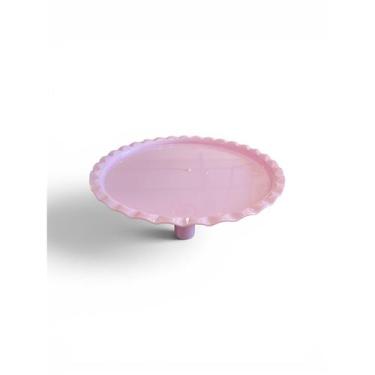 Imagem de Bandeja e Tabuleiro Medio 28cm Rosa Claro Plástico - Le Souk