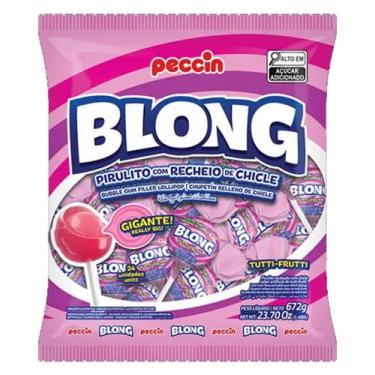 Imagem de Pirulito blong tutti fruti 24 un 672 g