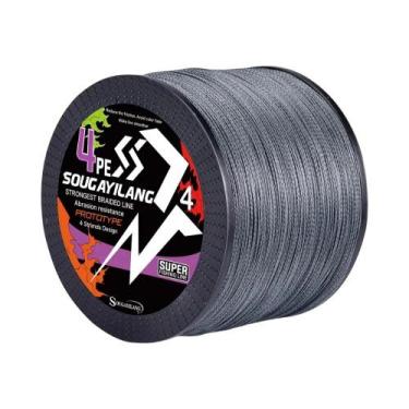Imagem de Linha De Pesca Trançada Sougayilang X4 De 18-66LB, 100M 300M 500M, Mul