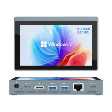 Imagem de Mini PC HEIGAOLAPC N5100 8GB RAM 128GB SSD Windows 11