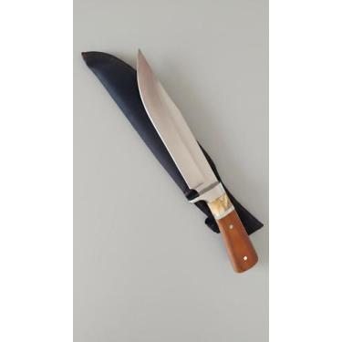 Imagem de Faca de Churrasco e Pesca Profissional 8" Inox - Congratulations Store