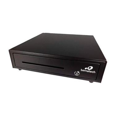 Imagem de Gaveta de Dinheiro Automática e Manual GS-56M Bematech Preto - PRETO, 