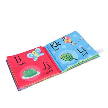 Imagem de Livro de Educação Infantil, Livro de Pano de Sonoro Embutido, Crianças para Bebês(Reconhecimento de letras)