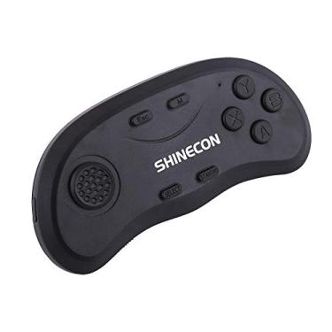 Imagem de Zopsc Controle Remoto Gamepad VR sem Fio Bluetooth para PC iOS Android, Mini e Fofo, Autotemporizador e Reprodução de Música, 20-40h de Jogo Contínuo