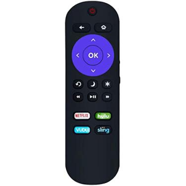 Imagem de Controle remoto universal de TV para Hisense Roku/Sharp Roku TV – Não é necessário configurar (não para Roku Stick e Box)