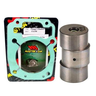 Imagem de Pino Cursado 3mm Master Cia Com Flange e Juntas Cg 150 Titan Fan 150 Nxr Bros 150