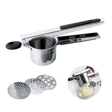 Imagem de ROARINGWILD Espremedor de batatas e espremedor de frutas Legumes Espremedor de alho Espremedor de alho Utensílios de cozinha Utensílios de cozinha