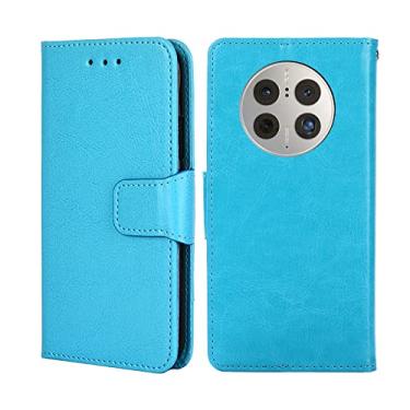 Imagem de For Huawei Mate 50 Pro Crystal Texture Leather Phone Case