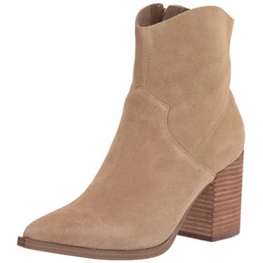 Imagem de Steve Madden Bota feminina Cate Ankle Boot, Camurça de, 9.5