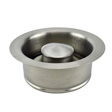 Imagem de Plumb Pak Flange e rolha de eliminação de lixo universal K5417DSBN, serve para aberturas padrão de 8,8 cm, níquel escovado