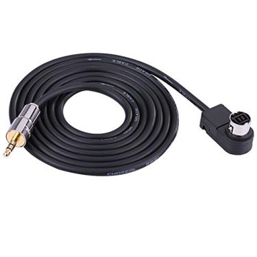Imagem de Qiilu 1.5m Car AUX Input Adapter Audio Cable for JVC/Alpine KCA-121B CD Player 9855 105 177 9887