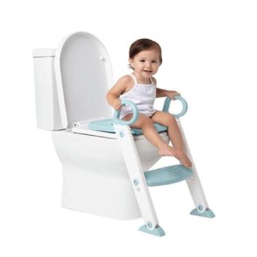 Imagem de Redutor De Assento Infantil Com Escada Azul 11993 - Buba