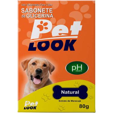 Imagem de Sabonete Pet Look Glicerina Natural para Cães e Gatos - 80 g