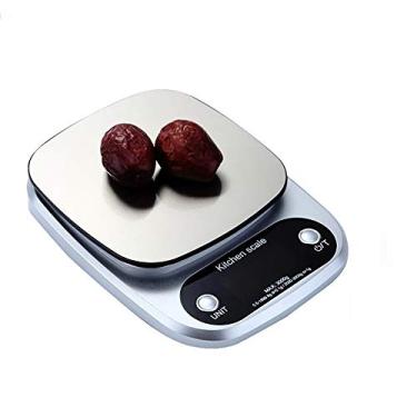 Imagem de balança eletrônica de alimentos domésticos de cozinha Balança eletrônica de escala eletrônica de precisão de 0,1g 3kg