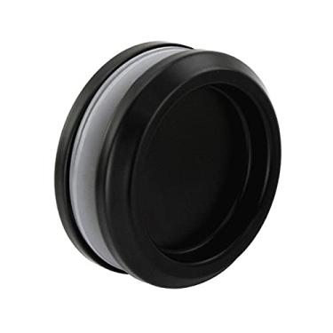 Imagem de A maçaneta da porta de vidro redondo puxa a porta deslizante preta puxa a maçaneta da porta do gabinete Acessórios de ferragens para móveis, âmbar