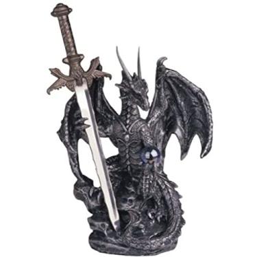 Imagem de George S. Chen Imports SS-G-71329 Estatueta de decoração de fantasia colecionável espada de dragão