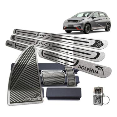 Imagem de Descanso Pedaleira Soleira Baixo Relevo Byd Dolphin 2023