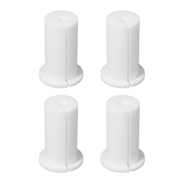 Imagem de Kit de roteamento de cabos para Starlink, bucha de cabo Ethernet ilhó de penetração de parede para tampa de furo de 9,5 mm (3/10.2 cm), 4 peças