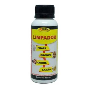Imagem de Limpador Limpa Prata Bronze Cobre Latão Allchem 100ml 