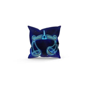 Imagem de Almofada Decorativa Cheia c/ Zíper 40x40 Libra - Deluzz