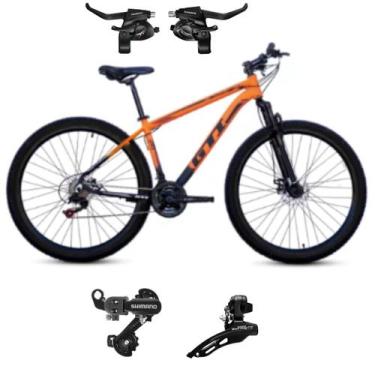Imagem de Bicicleta 29 Gti Roma Mtb Aluminio Off Road 21v Shimano Freio à Disco 