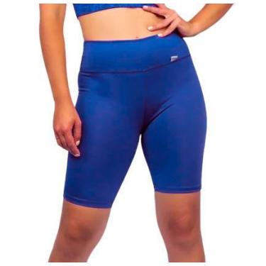 Imagem de Short Meia Coxa em Poliamida BlackOut PINA - PINA Fitnesswear,  G, Azu