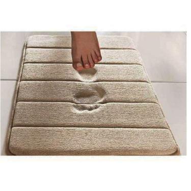 Imagem de Tapete Banheiro Super Soft  Antiderrapante 40 x 60 Cm - Quick Store, B