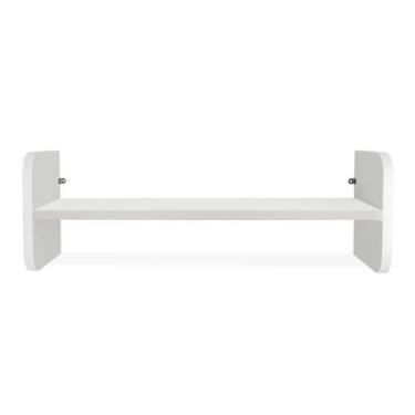 Imagem de Prateleira Decorativa Nicho de Parede MDP Royal Branca - Genus Móveis