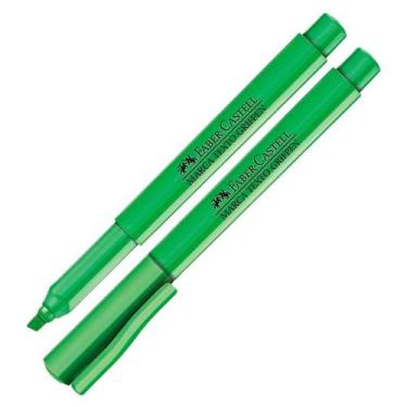 Imagem de Marca Texto Verde Grifpen Faber Castell Ref: MT/VDZF