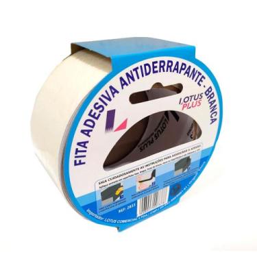 Imagem de Fita De Lixa 5 Metros Antiderrapante Branca Escada E Piso - LOTUS