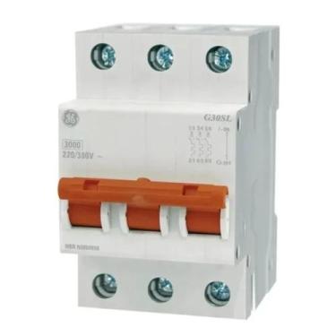 Imagem de Disjuntor Tripolar Trifasico Din Ge 63 amperes