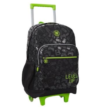 Imagem de Mochila Rodinhas Gamer Bolsa Escolar Infantil Juvenil Grande - Xeryus,