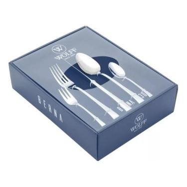 Imagem de Faqueiro 30pc aco inox berna - ROJEMAC IMPORTACAO E EXPORTACAO LIMITAD