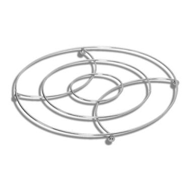 Imagem de Suporte Descanso de Panela Aço Inox Resistente 21cm Mimo Style Cozinha