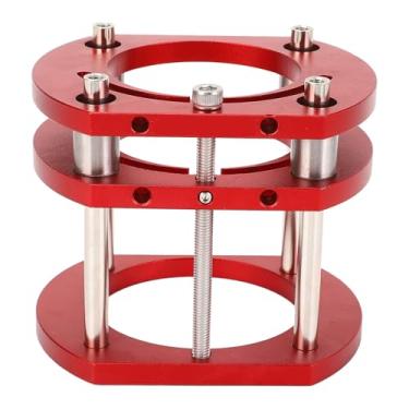Imagem de Base de roteador, de elevação de mesa de roteador Base com alça para roteador de máquina de 64 mm-66 mm, base de elevação de roteador 4 grampos de mandíbula Base de mesa de