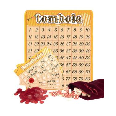 Imagem de O jogo Tombola Bingo Extguds Vintage Italian Russian Lotto