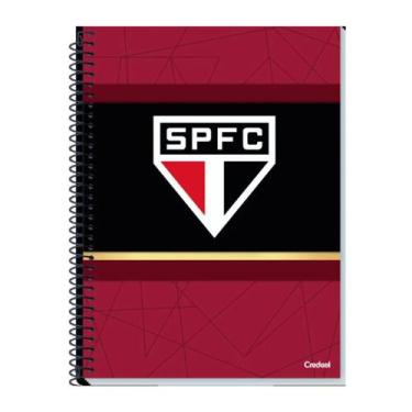 Imagem de Caderno Universitário São Paulo 1 Matéria 80 folhas - Credeal