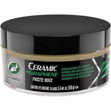 Imagem de Turtle Wax 53737 Hybrid Solutions Cera de pasta de grafeno cerâmico, proteção avançada de tinta pendente de patente, acabamento de alto brilho extremo, para carros, caminhões e mais, 156 g (pacote com
