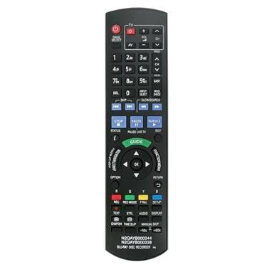 Imagem de XINFUTE Novo substituto N2QAYB000344 N2QAYB000338 adequado para controle remoto Panasonic DVD DMR-BS850