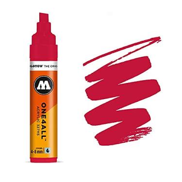 Imagem de Molotow Marcador de tinta acrílica ONE4ALL, 4-8 mm, vermelho trânsito, 1 cada (327.552)