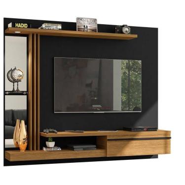 Imagem de Painel Suspenso Para Até 55 Pol. Denver Preto-cinamomo - Bechara