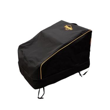 Imagem de BBQube Capa Para Cadeira De Jardim/Pátio Nylon 900D Resistente Com Alça E Debrum Laranja, 38" À Prova D'Água, Móveis Área Externa