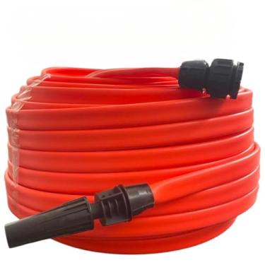 Imagem de Mangueira Antitorção e Anti-Dobras Reforçada Dupla Camada 50 METROS-Adequado para jardim e varanda(50 METROS)